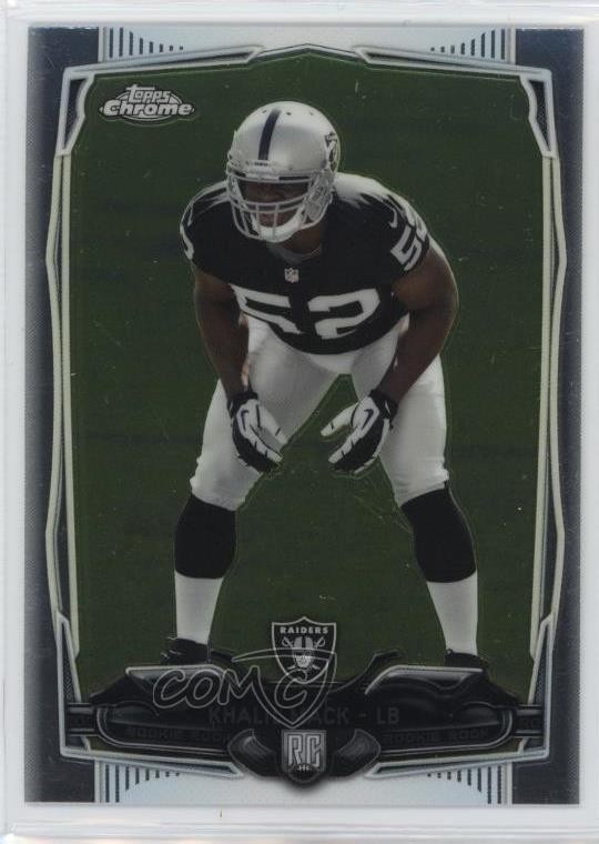 2014 Topps Chrome Khalil Mack #184 Rookie RC 1fb7
