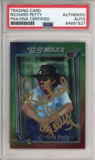 1995 MAXX RACING RICHARD PETTY NASCAR SIGNED AUTOGRAPH PSA DNA CERTIFIED