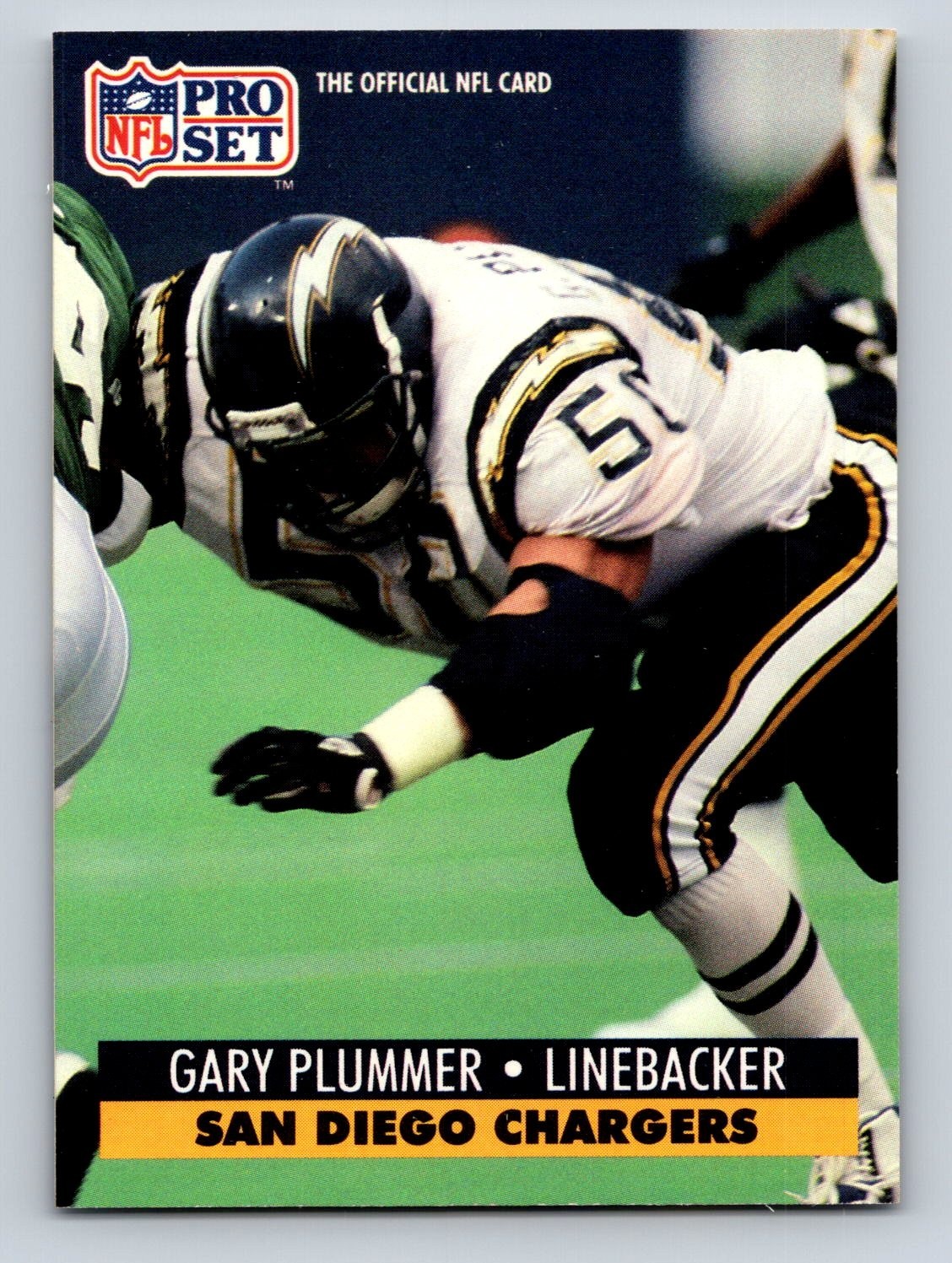 1991 Pro Set - Gary Plummer #642 San Diego Chargers