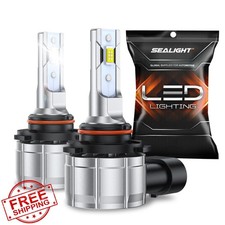 SEALIGHT F4 HB4 White LED Fog Light Bulbs 2pk