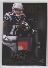 2013 Panini Black Onyx Rookie Materials Prime 13/25 Aaron Dobson #1 tj0