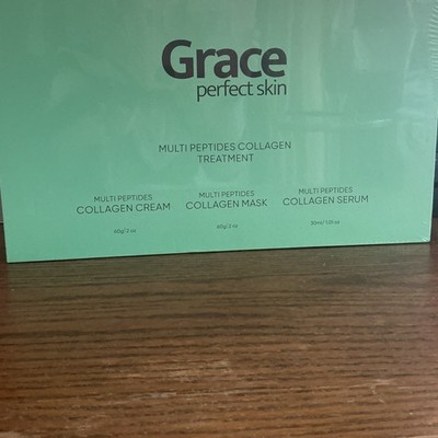 Grace Perfect Skin Multi Peptides Collagen Set   Cream, Mask & Serum