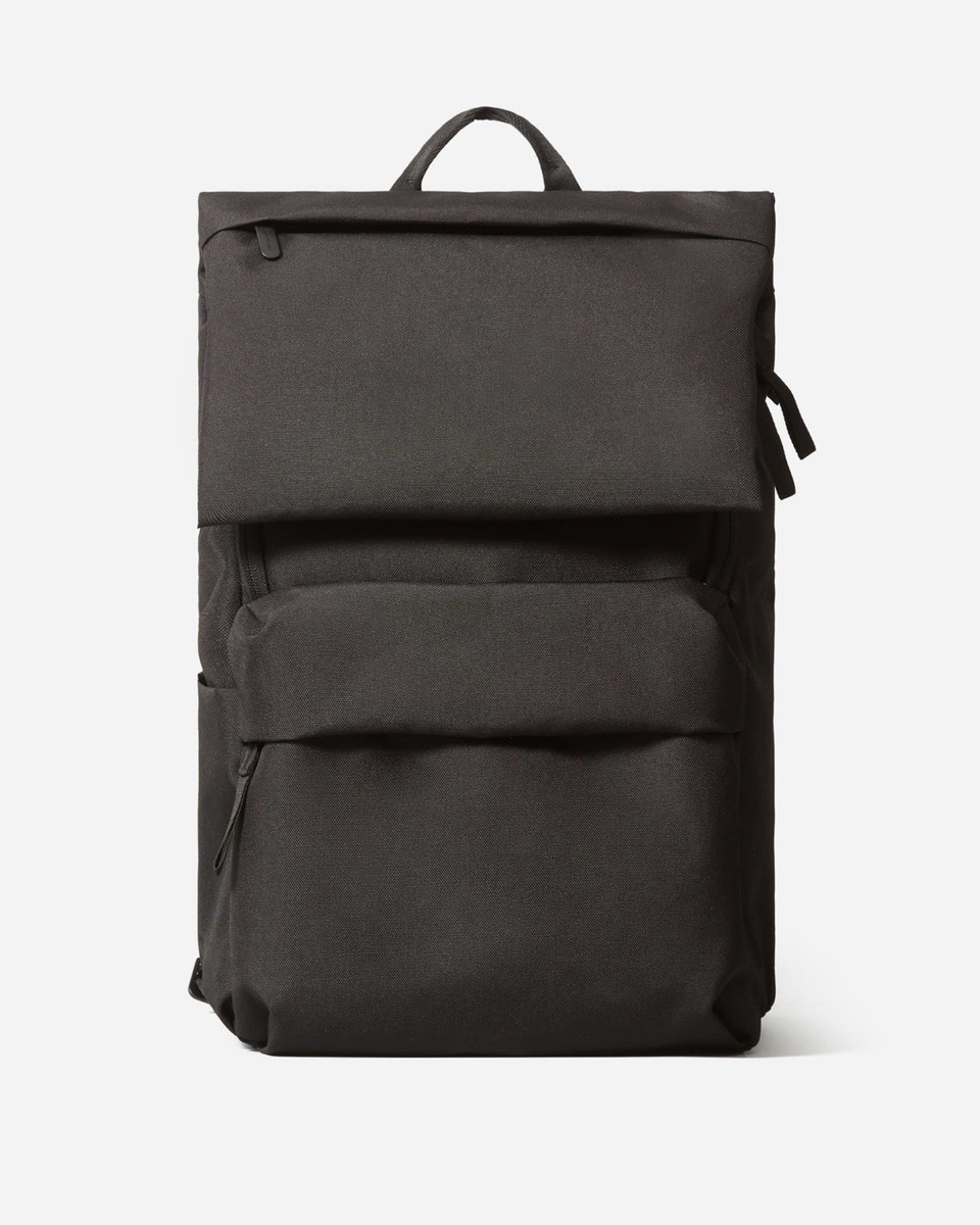 everlane mini backpack Canvas In Dark Forest, Cotton/Leather through strap that attaches to rolling luggage Everlane | Bags | Everlane