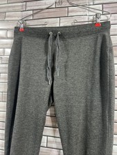 Active Womens M Jogger Pants Drawstring Elastic Tapered Grey