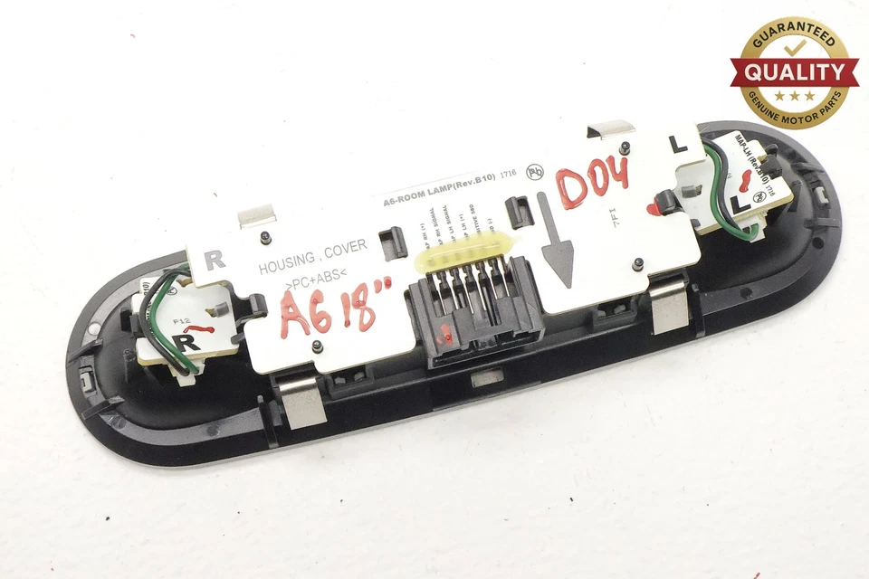 2012 - 2018 AUDI A6 QUATTRO REAR DOME READING LIGHT LAMP OEM4G0947111A - Image 4 of 4