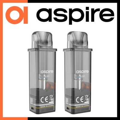Aspire GoTek Pod 4,5ml mit integrierter 0,8 Ohm Mesh Coil (2 Stück pro Packung)