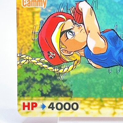 Cammy Street Fighter II #25 The New Challenger Card Bandai 1994