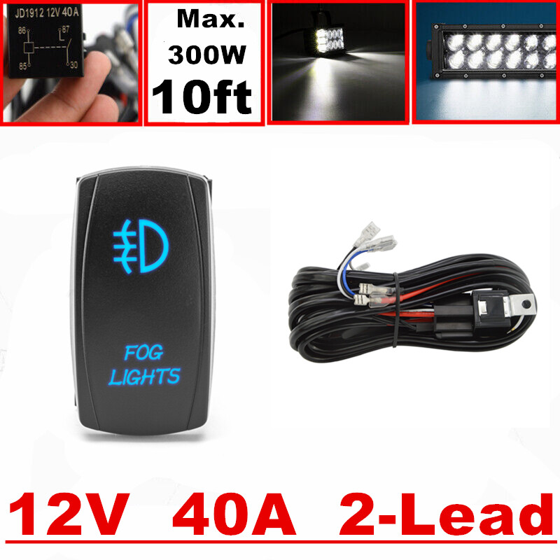 wiring led pods to fog lights Guide on How to Easily Install Truck SUV LED Pod Lights — iJDMTOY.com main image 1