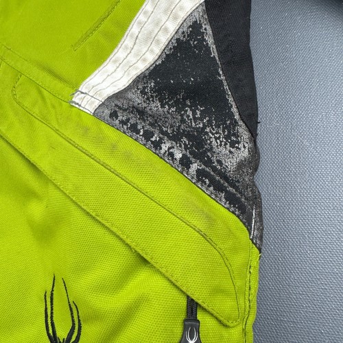 Spyder Ski Jacket Kids Size 10 Green Black Winter Snowboarding Insulated Outdoor - Picture 5 of 18