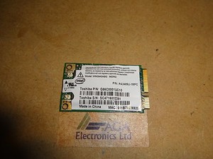 Toshiba Tecra A9 Laptop Wireless WiFi Karte. Teile-Nr: G86C0001UC10