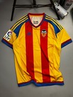 Valencia F.C. 2015-16 Shirt Jersey Soccer Size-M