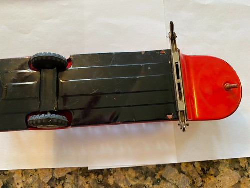 VINTAGE 1950s SSS JAPAN 2-PIECE FRICTION SFD WORKING CAB AND LADDER TRUCK 12 1/2 - Picture 10 of 10