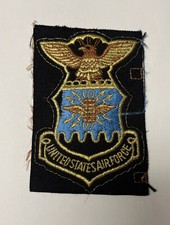 USAF United States Air Force Vintage Patch Eagle Embroidered AF