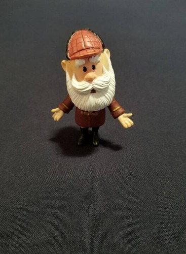 2002 Playing Mantis Rudolph Misfit Toys SKINNY SANTA CLAUS 3" große Figur