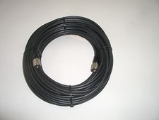 WORKMAN 8X-100-PL-PL-BLK 100FT RG-8X ANTENNA COAX PATCH CABLE BLACK MOLDED PL259