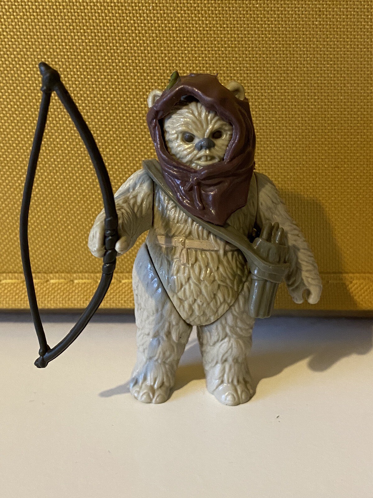 VINTAGE STAR WARS FIGURE WAROK LAST 17 ORIGINAL EWOKS POWER OF THE