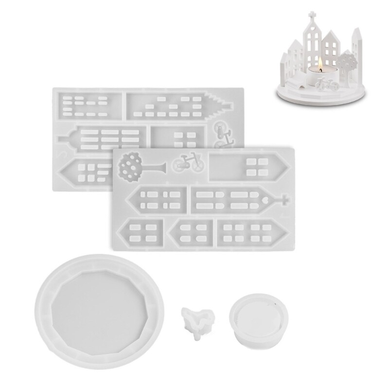 Multipurpose Mold Silicone Texture for Resin House and Holder