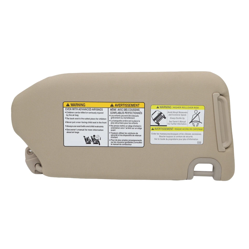 Parasol Pathfinder 2013-2018 Infiniti JX35 QX60 lado izquierdo con lámpara bronceada Foto 3 de 4