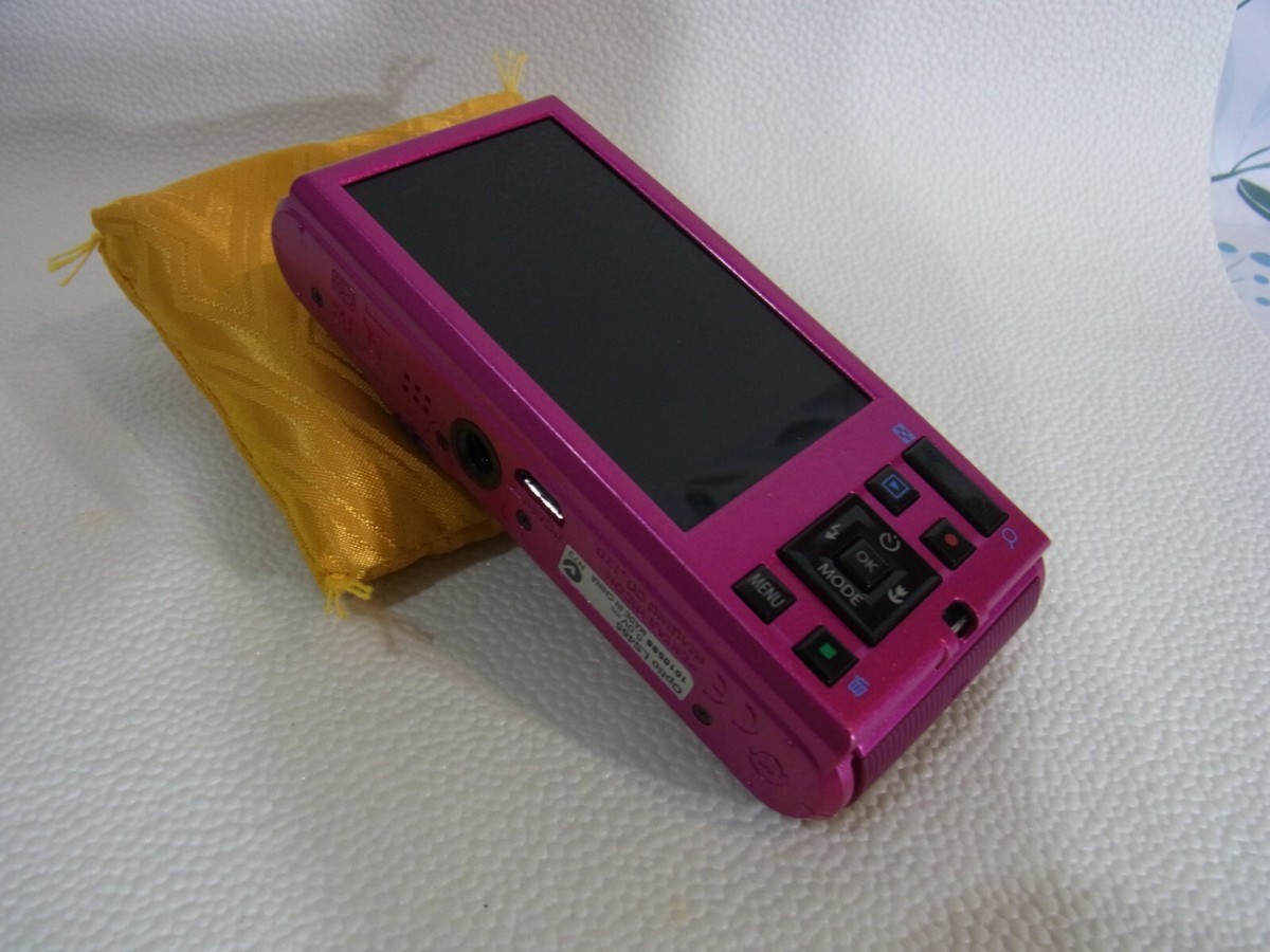 PENTAX Optio LS465,Pink,5x,2.7in,16MP,f/3.9 Excellent from