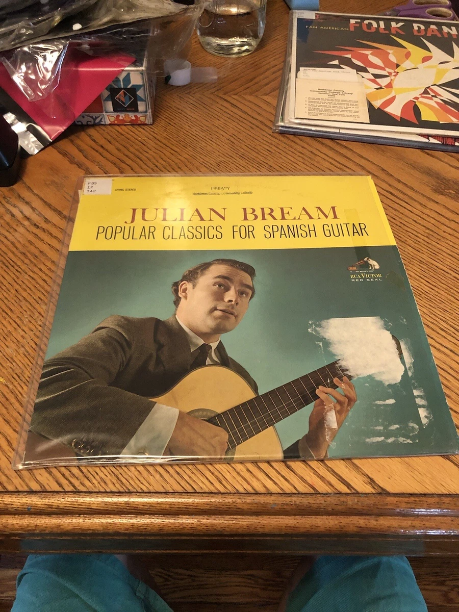Julian Bream Popular Classics For Spanish Guitar Vinyl LP Stereo
