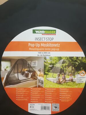 WiNDHAGER INSECT-STOP Pop-Up Moskitonetz 