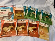 Vintage Warp’s / Kordite Freezer Storage Bag Lot