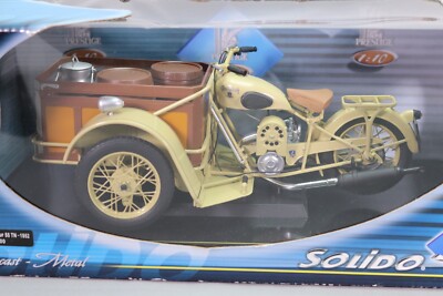 Solido Prestige 1/10 Peugeot Triporteur 55 TN 1952 - Marron Beige