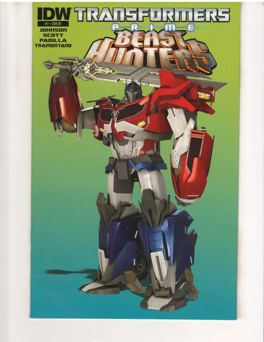 Transformers Prime #7 Beast Hunters IDW Comic Book NM