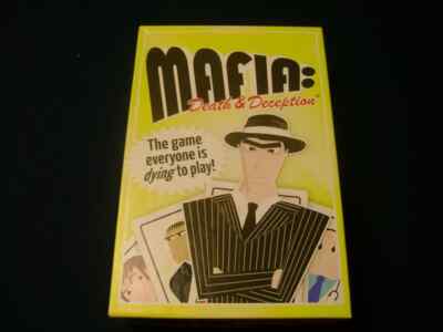Mafia Death & Deception Boardgame
