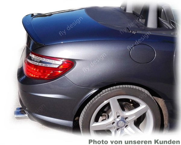 Autospoiler Passend FüR Mercedes SLK R172 Roadster Type, Passendes ABS NachrüStu-image