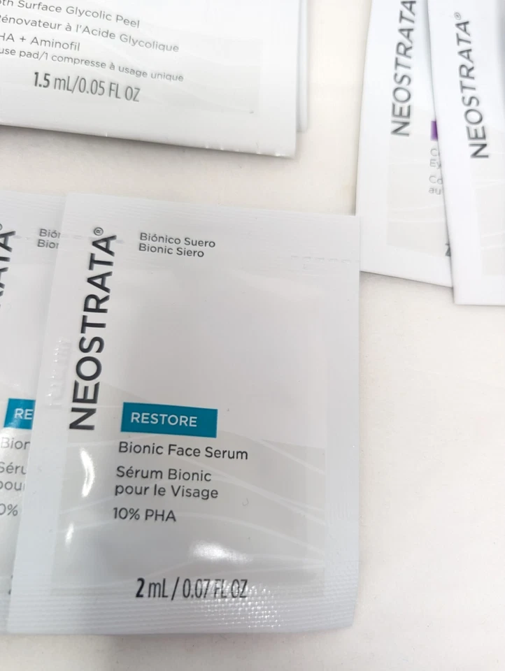 20 Neostrata Samples Restore Resurface Correct Enlighten Repair Travel Sized - Image 3 of 4