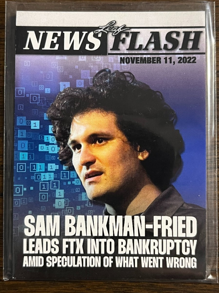 2022 Leaf News Flash #NF-SBF Sam Bankman-Fried | eBay UK