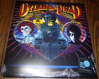 Bob Dylan & The Dead Red and Blue Tie Dye SEALED LP Record Store Day Bob Weir