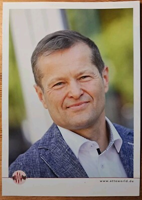 Prof Ferenc Krausz Orig Autogramm signiert Nobelpreis Physik 2023 - AK XL