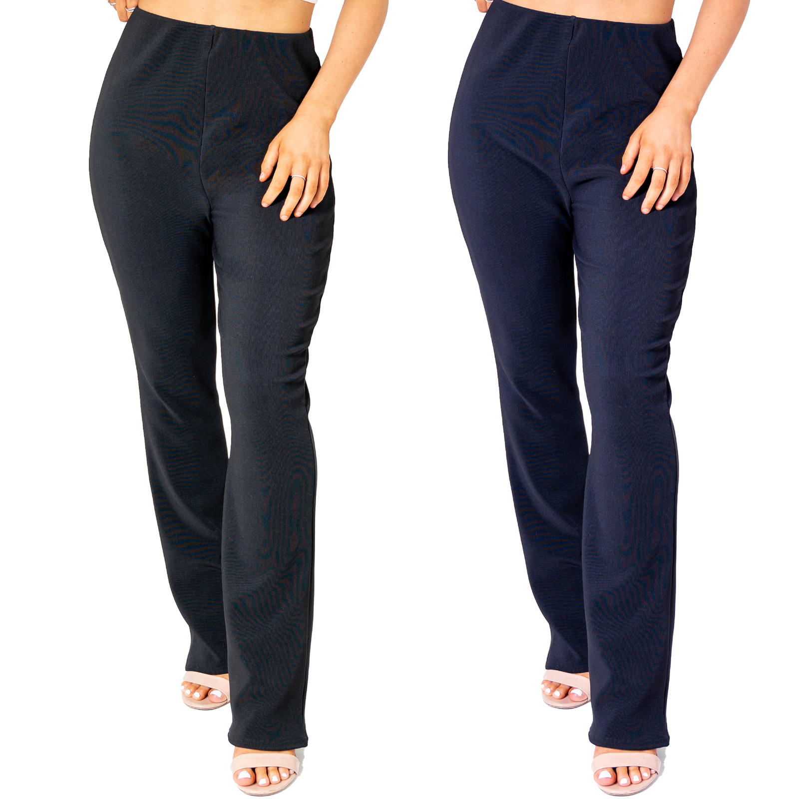 straight leg stretch pants