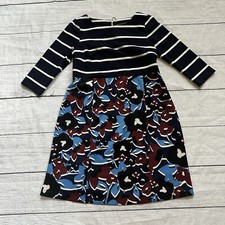 Taylor A Pea in the Pod stripe floral maternity dress size small