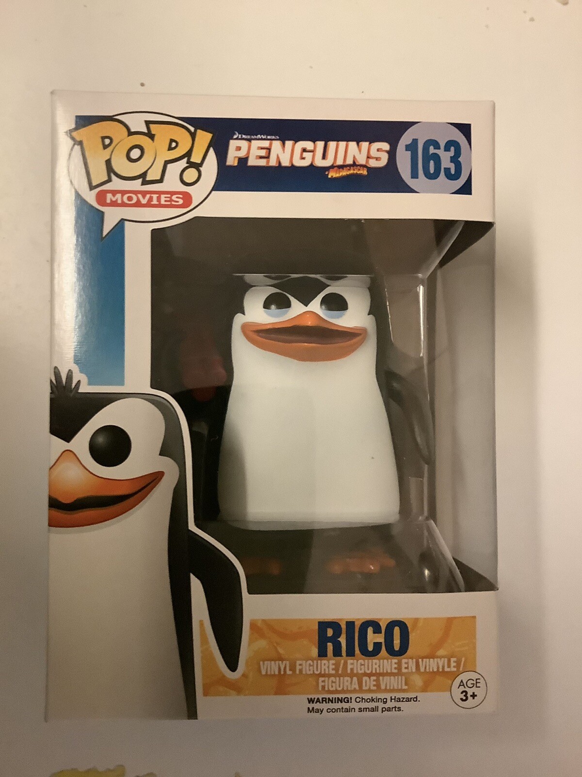Rico Penguins Of Madagascar Funko Pop 163 (Nuevo)