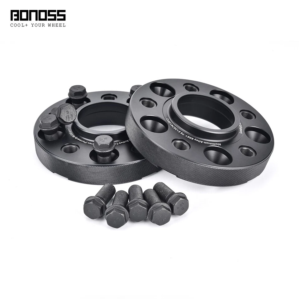 2x 20mm+2x 25mm For Mercedes Benz C63 AMG Sedan W204 Wheel Spacer (Front + Rear) - Imagem 2 de 4