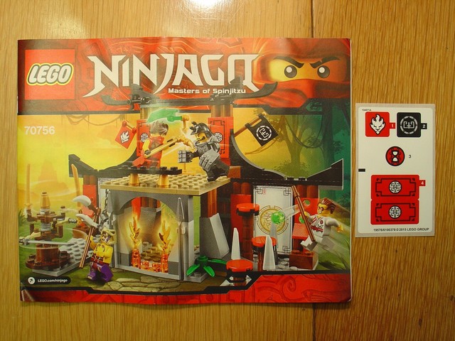 lego ninjago dojo showdown