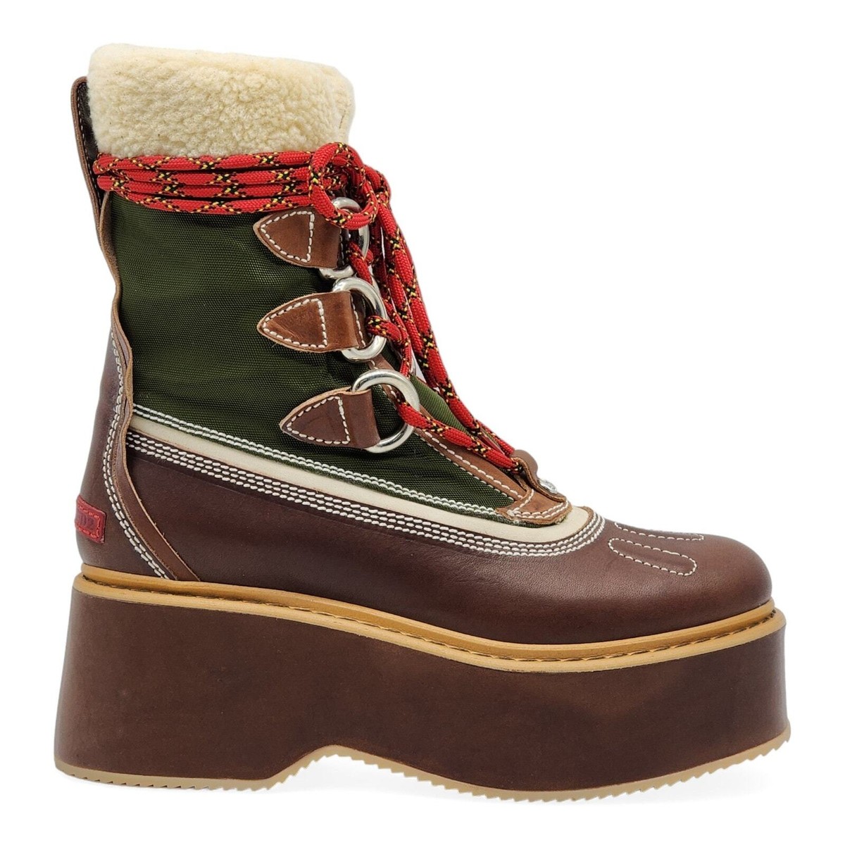 Dsquared2 Leather Platform Boots - US 38 / US 8 - $1395 | eBay