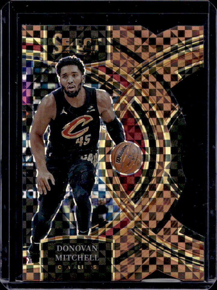 202324 Select Donovan Mitchell Bronze Checker Prizms Premier Level