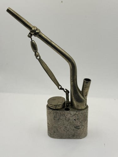 Vintage Chinese/Asian Brass Vintage Smoking Pipe, Dragon & Bird Design, - Foto 4 di 8