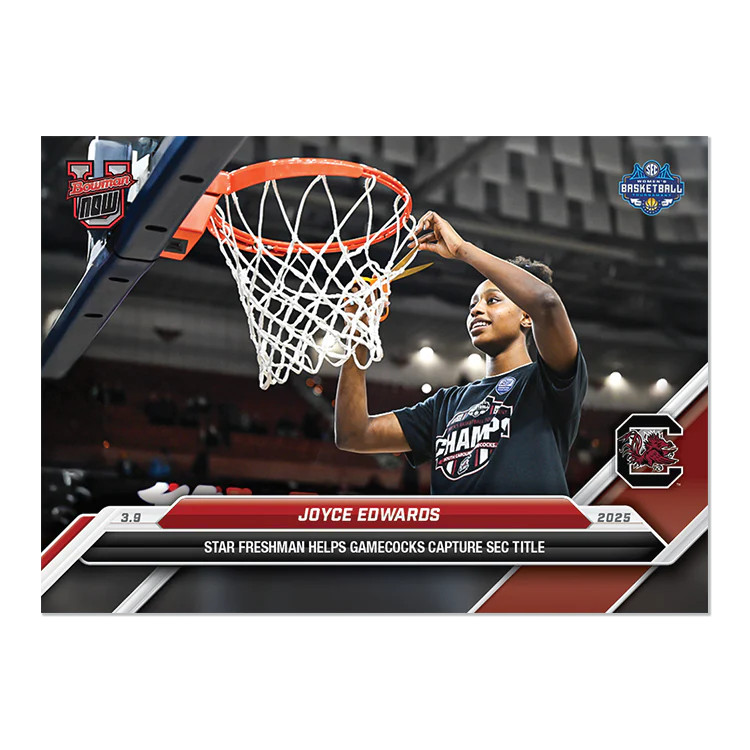 2024-25 Topps Bowman U Now 80 Joyce Edwards South Carolina Gamecocks PR 412