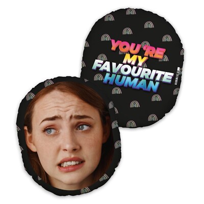 Favourite Human - MUSH CUSH  Individuelles Foto-Kissen - Gesichtskissen