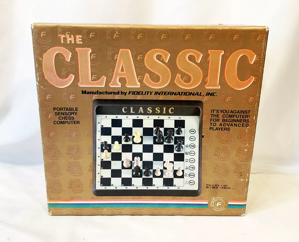 Vintage 1980s Fidelity The Classic Electronic Chess Game Tested