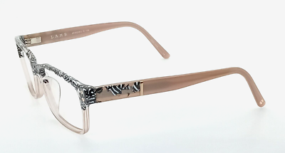 L.A.M.B. LAUF 089 B:39 BLACK WHITE BLUSH EYEGLASSES  display picture 2