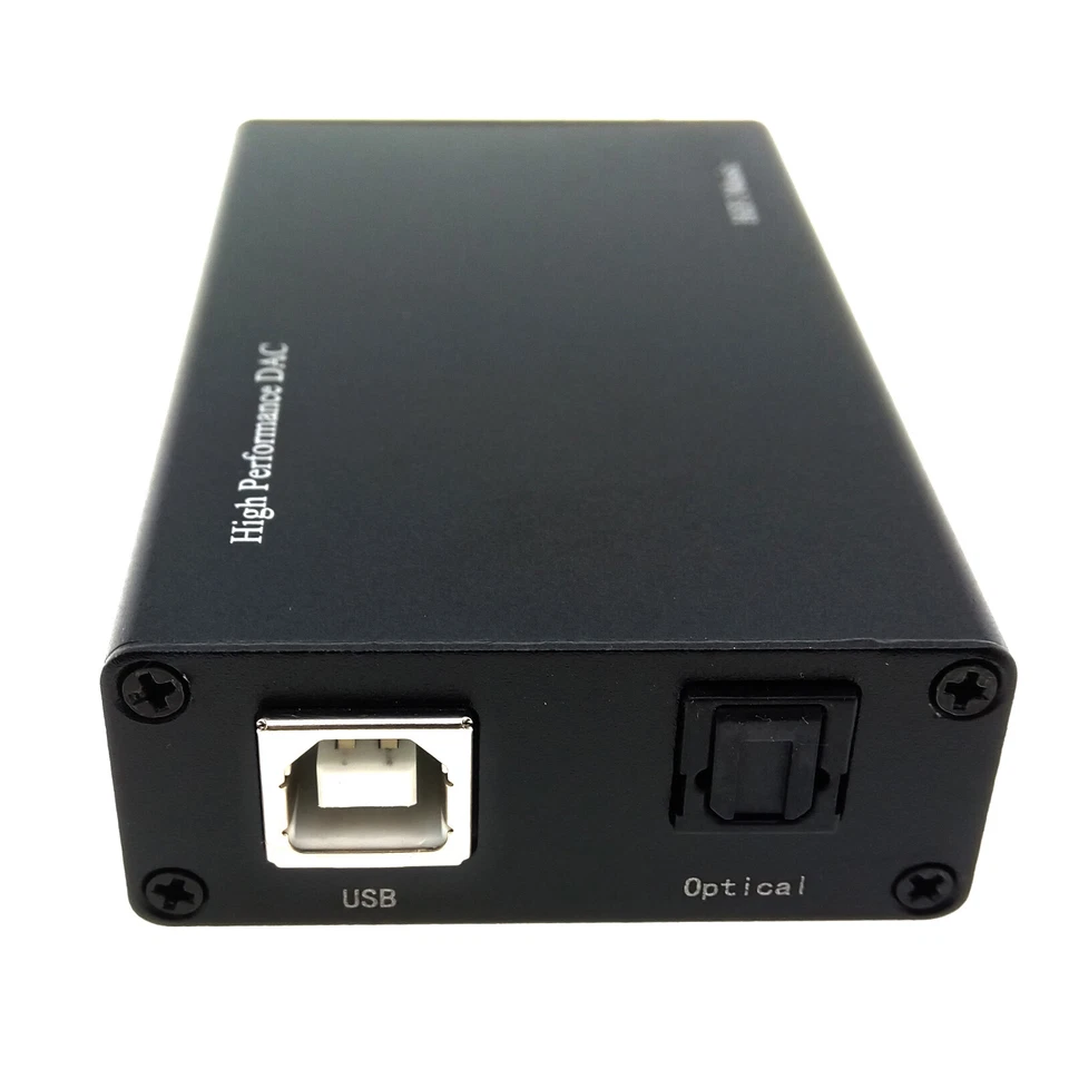 USB to Fiber Optic Converter Windows Mac Digital Audio Adapter Coax SPDIF Output - Image 3 of 4