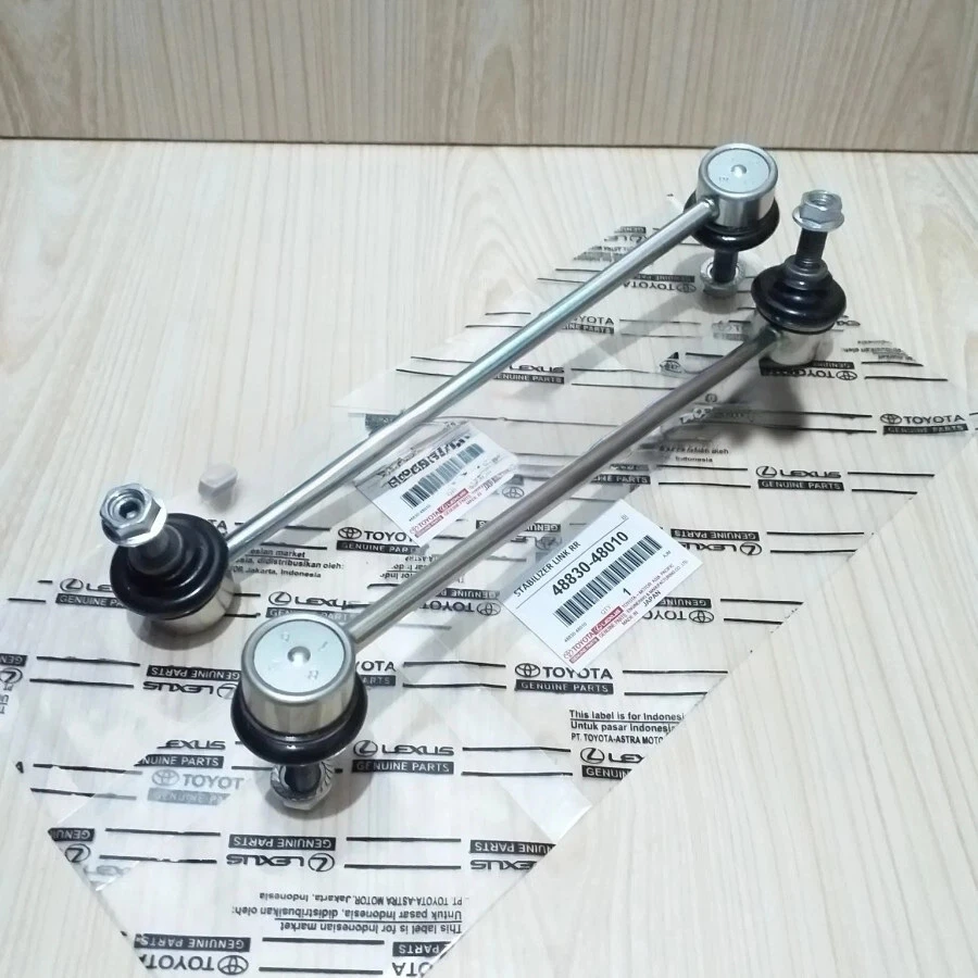 2X Eslabones de barra estabilizadora OEM RR aptos para Toyota Camry Highlander Lexus 48830-48010 Foto 2 de 2