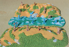 TSSD Painted Rio Grande Diorama Set - 3 Pieces - TS108 by