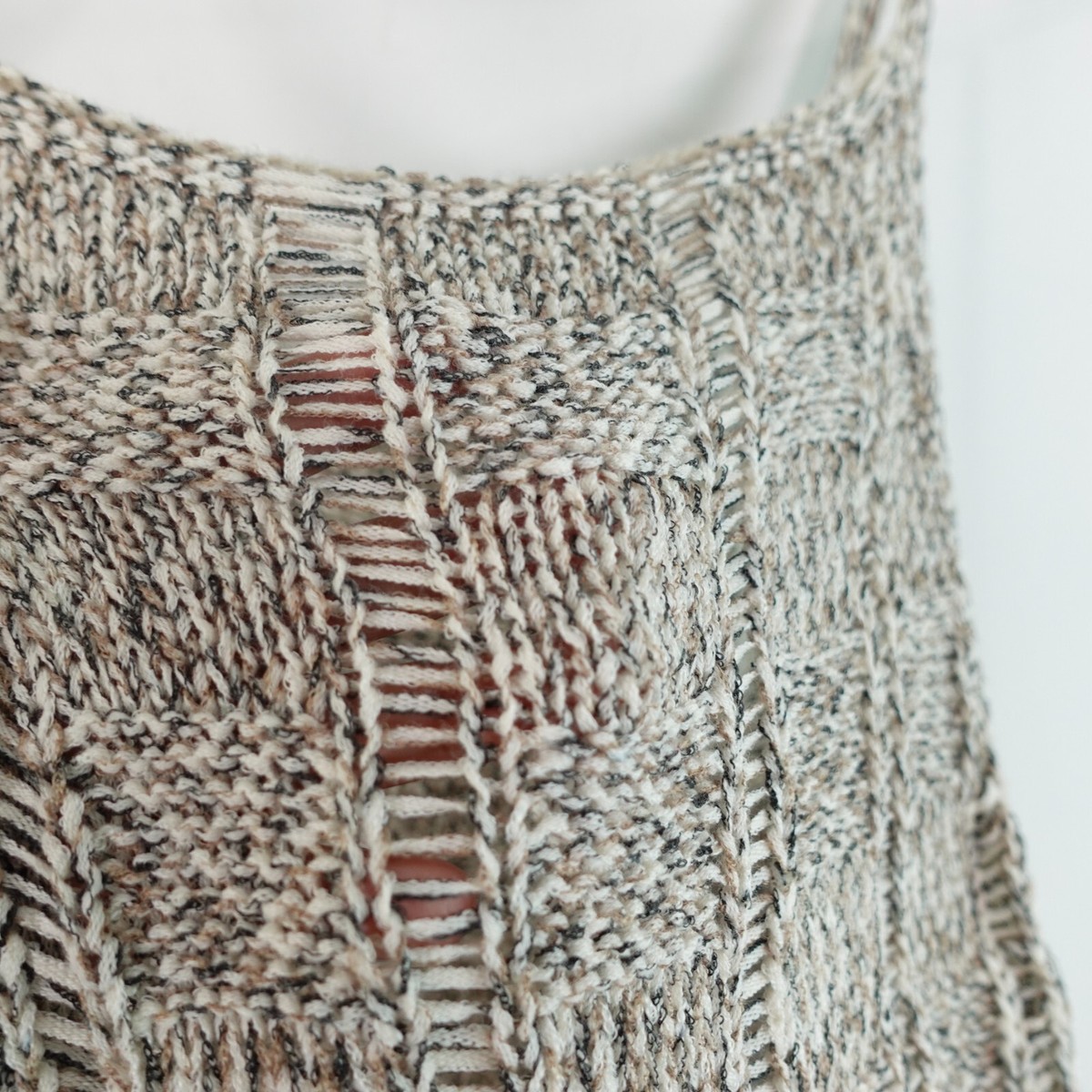white mini knit dress DINA OFF WHITE ASYM MINI DRESS main image 1